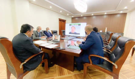 Chairman of the Board of the SSB RT "Amonatbonk" held negotiations on the development of bilateral relations with the Managing Director of the World Savings and Retail Banking Institute