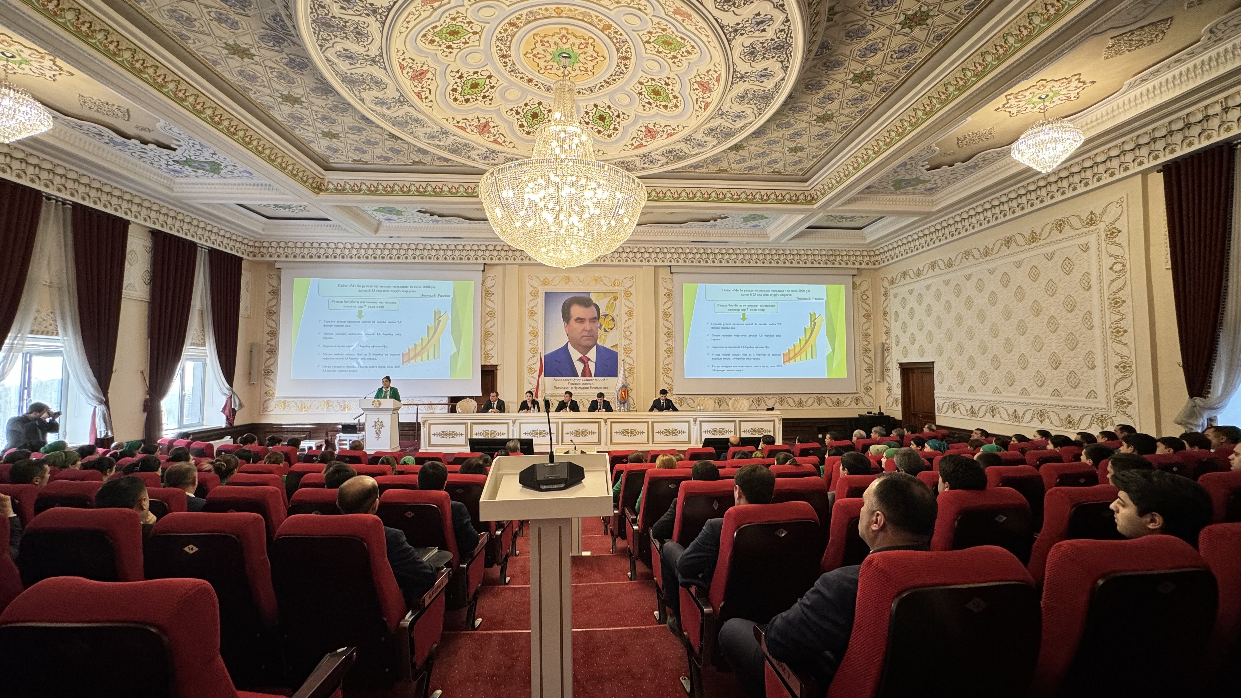 Ҳамоиш вобаста ба шарҳу тавзеҳи нуқтаҳои Паёми Пешвои миллат ба Маҷлиси Олии Ҷумҳурии Тоҷикистон