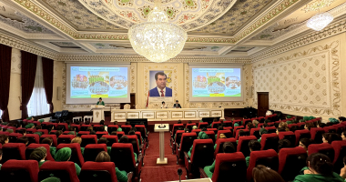 Машварати кории назди Муовини Раиси Раёсати Бонк бо занону бонувони саридора ва филиалҳои Амонатбонк дар шаҳри Душанбе