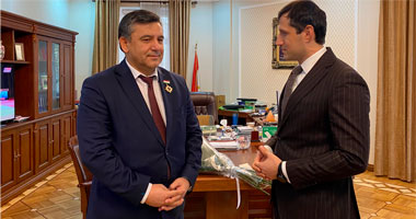 Раиси Раёсати БДА ҶТ “Амонатбонк ” бо Нишони фахрии “Аълочии молияи Ҷумҳурии Тоҷикистон” мукофотонида шуд.