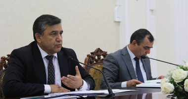 Рабочее заседание Председателя Правления ГСБ РТ «Амонатбонк»                                  с сотрудниками филиалов и ЦБО в Согдийской области