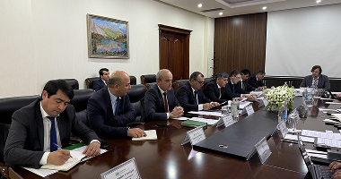 Вохӯрии раиси Раёсати КВД БА ҶТ «Амонатбонк»   Салимзода Алиҷон Абдуҷалол бо ҳайати  Хазинаи Байналмилалии Асъор