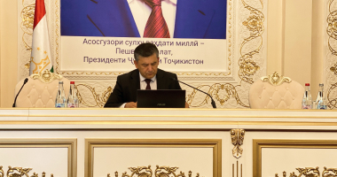Рабочее заседание Председателя Правления ГСБ РТ «Амонатбонк»                                  с сотрудниками ЦБО в городе Душанбе.